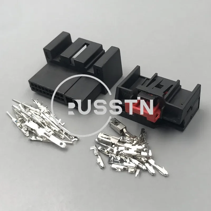 1 Set 20 Pin 1-1394805-1 1-1394803-1 1K0971975 AC Assembly Car Air Conditioning Controller Motor Wire Connector For VW Skoda