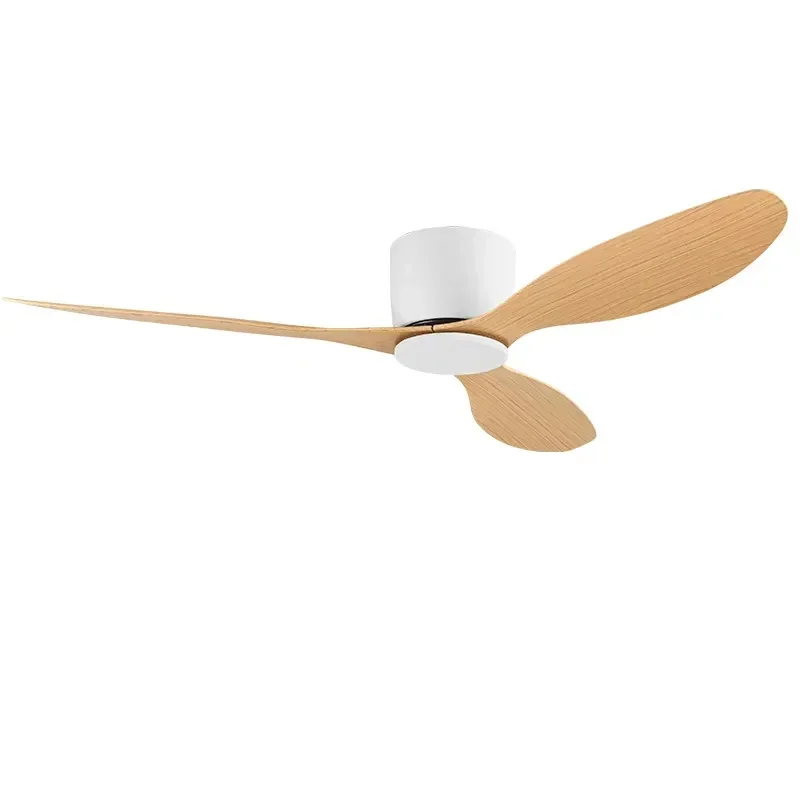 

Modern Led Ceiling Fan Without Lights DC Motor 6 Speeds Timing Fans 22CM Low Floor Loft Remote Control Lux&vitae Fan With Lights