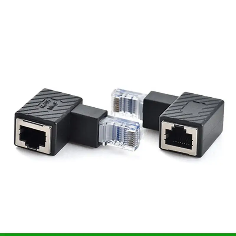 U55C LAN RJ45 Male to Female Right/ Left / Up / Down/ 90° 90° Extender