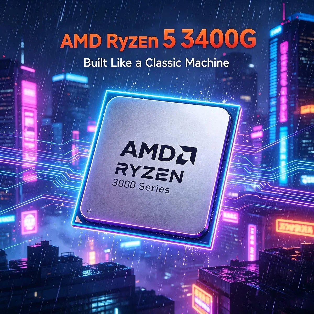 Processeur AMD Ryzen 5 3400G R5 3400G, socket AM4, 3,7 GHz, 4 cœurs, 8 threads, 65 W, Radeon Vega 11