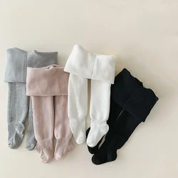 1-5Years Winter Thick Warm Tights for Girls Casual Cotton Kids Girl Pantyhose Casual Autumn Children Stockings 2022 New Tight