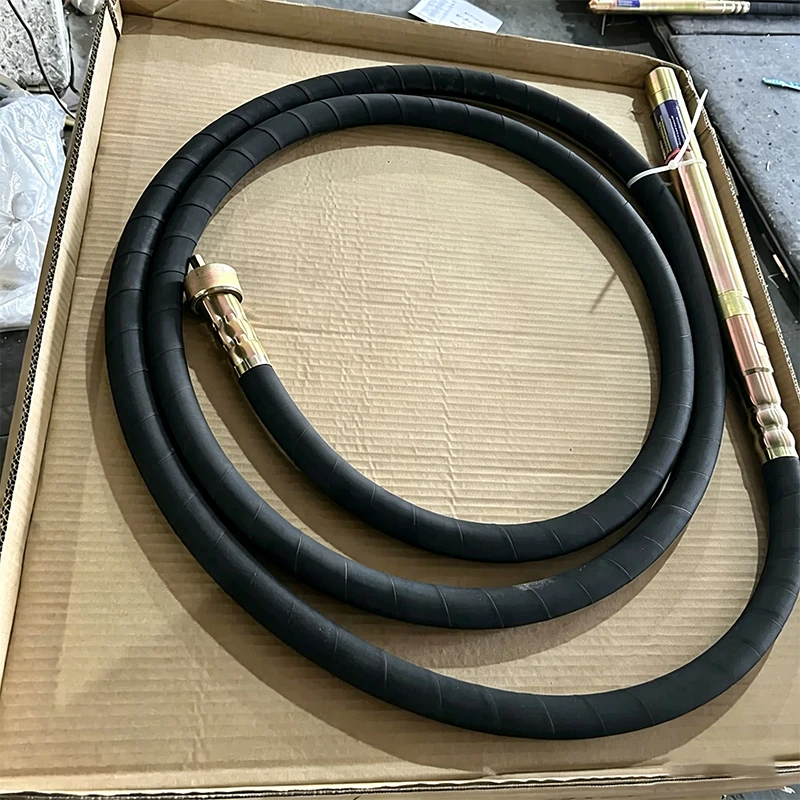 Electric Concrete Vibrator, 1600W Copper-Core Motor, Handheld Portable Pen-Style Vibrator, For Removing Air Bubbles And Leveling