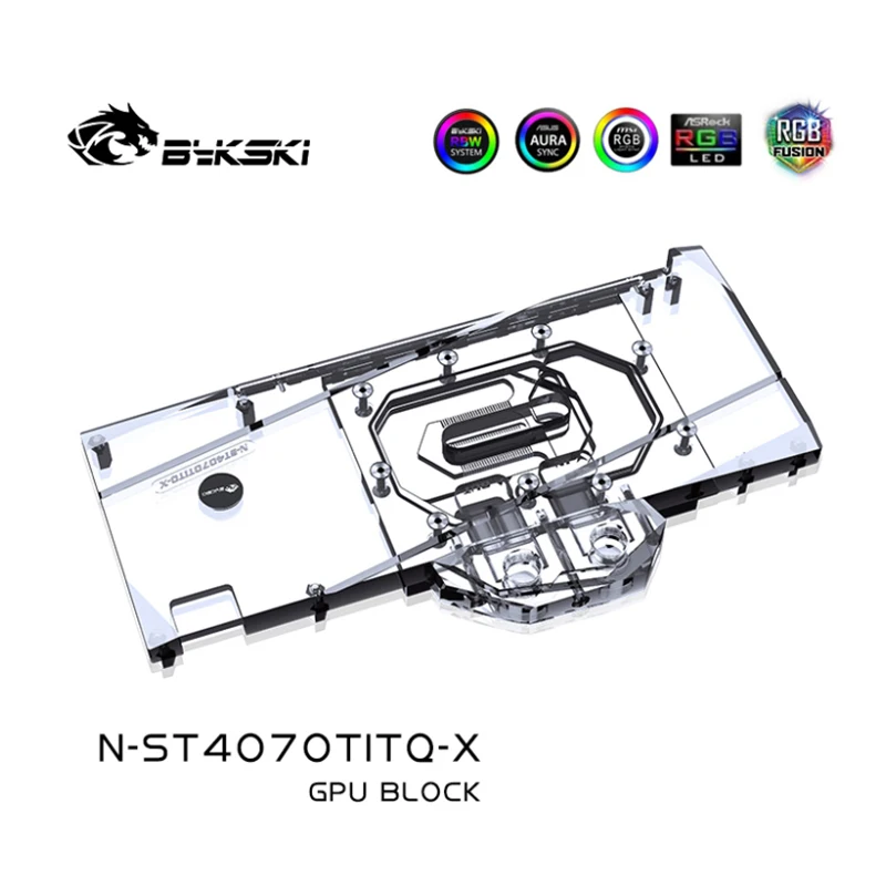 Bykski Water Block for Zotac GeForce RTX 4070 Ti Apocalypse OC