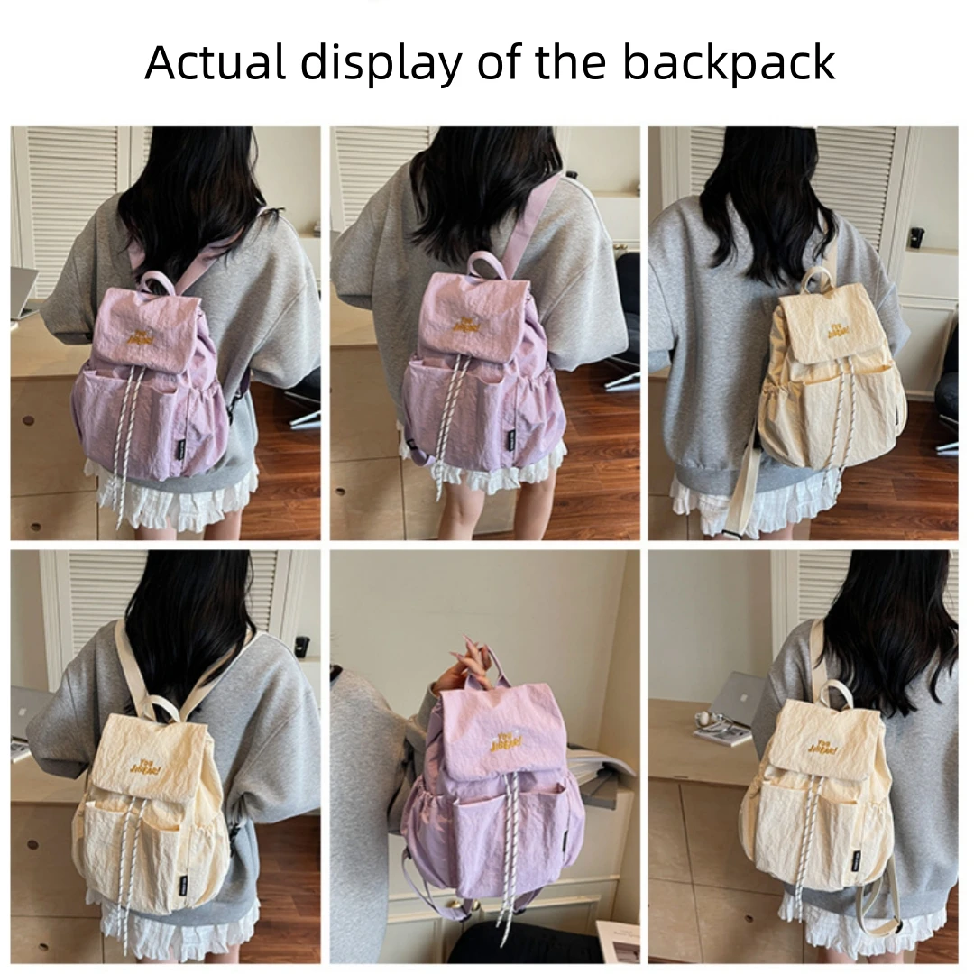 

Mini Schoolbag Lightweight Lightweight Travel Backpack Waterproof Backpack Comfortable Casual Backpack For Gym School