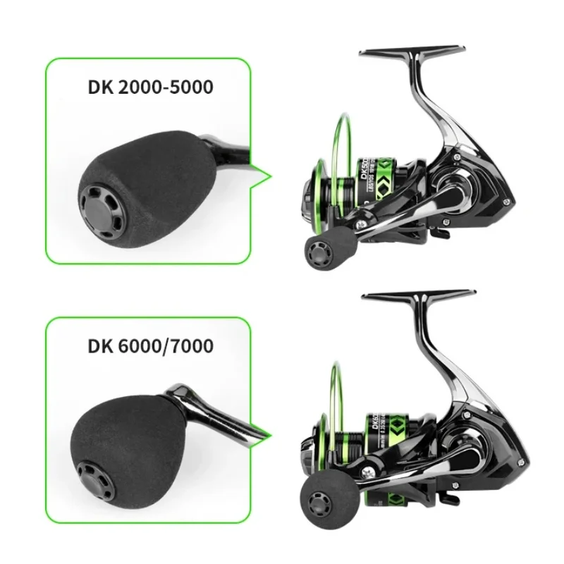 Okuma 2000-7000 Series 5.2:1 Fishing Reel New Generation Magnetic Braking System Smoother Rotation Fishing Reels
