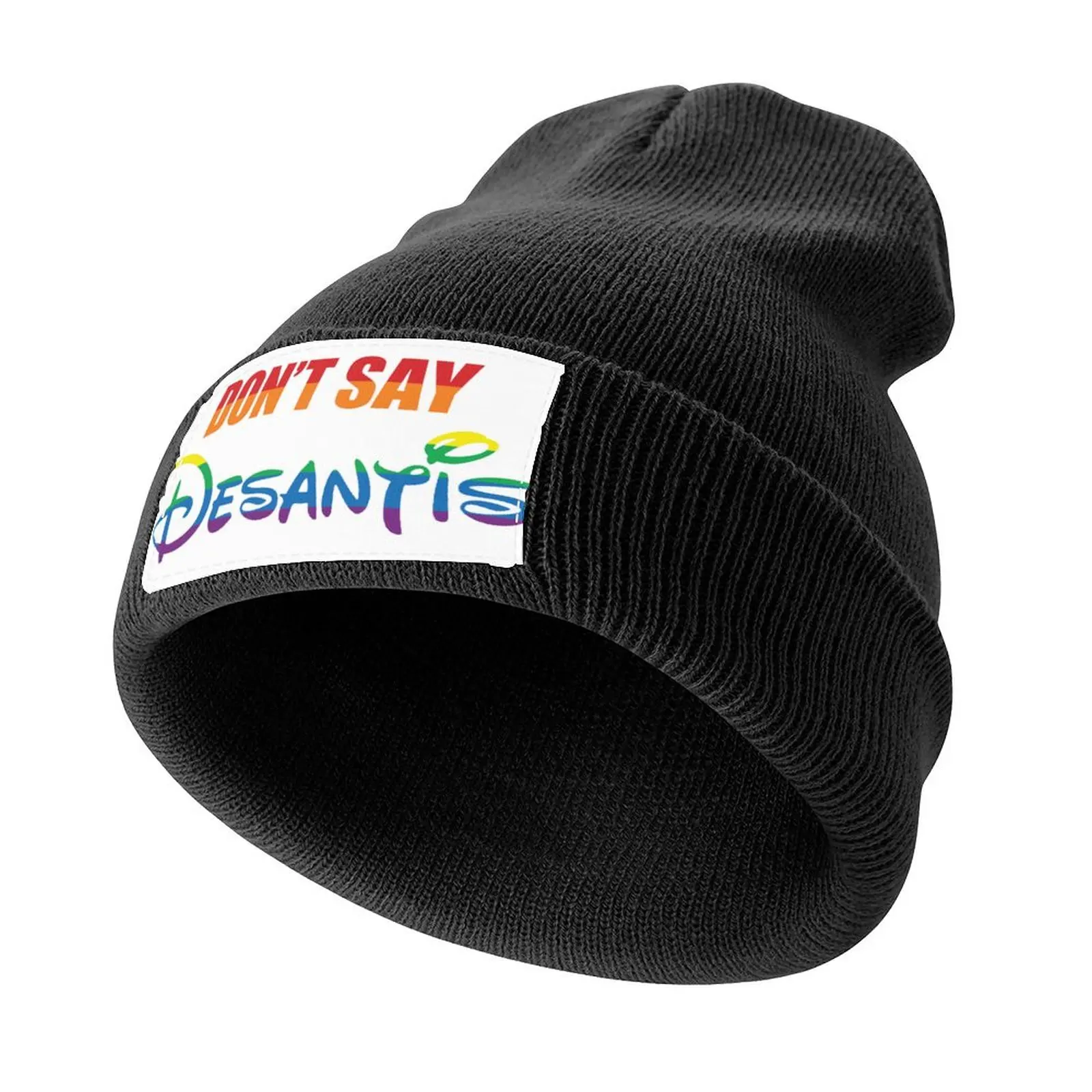 DON'T SAY DESANTIS T-shirt Design Knitted Cap Gentleman Hat western Hat Hip Hop Designer Man Women's