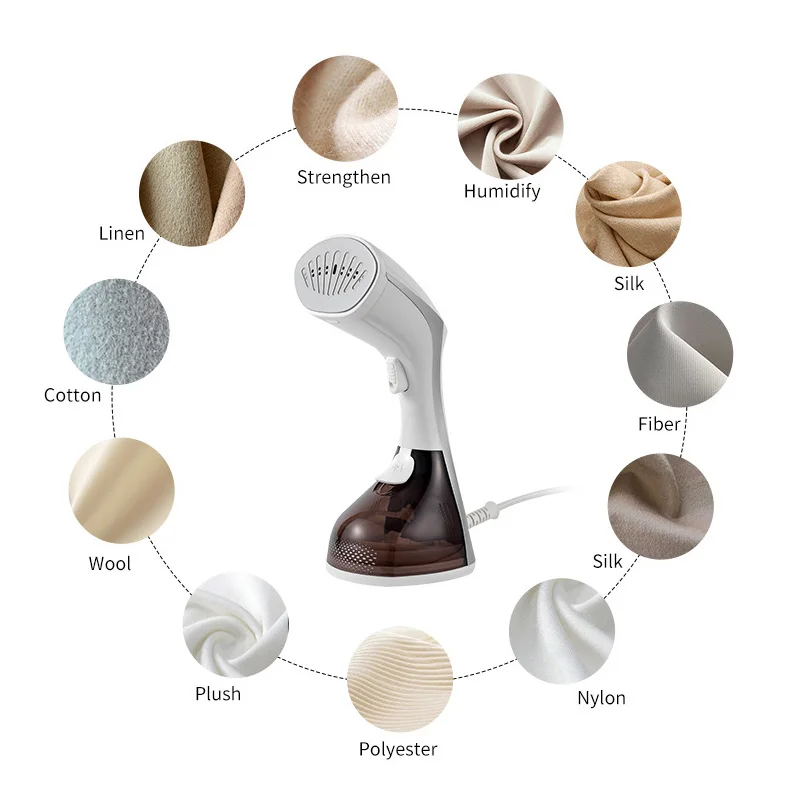 المنزلية التدفئة السريعة إزالة التجاعيد يده معلقة مكوّاة 160 درجة 13 حفرة لوحة فرشاة البخار التدفئة