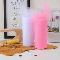 Tulle Roll Tulle Fabric Roll 6" X 25Yards(15cm*22.8m) for Decorations Tutu Weddings Costumes Skirts Parties Gift Bow Baby Shower 4