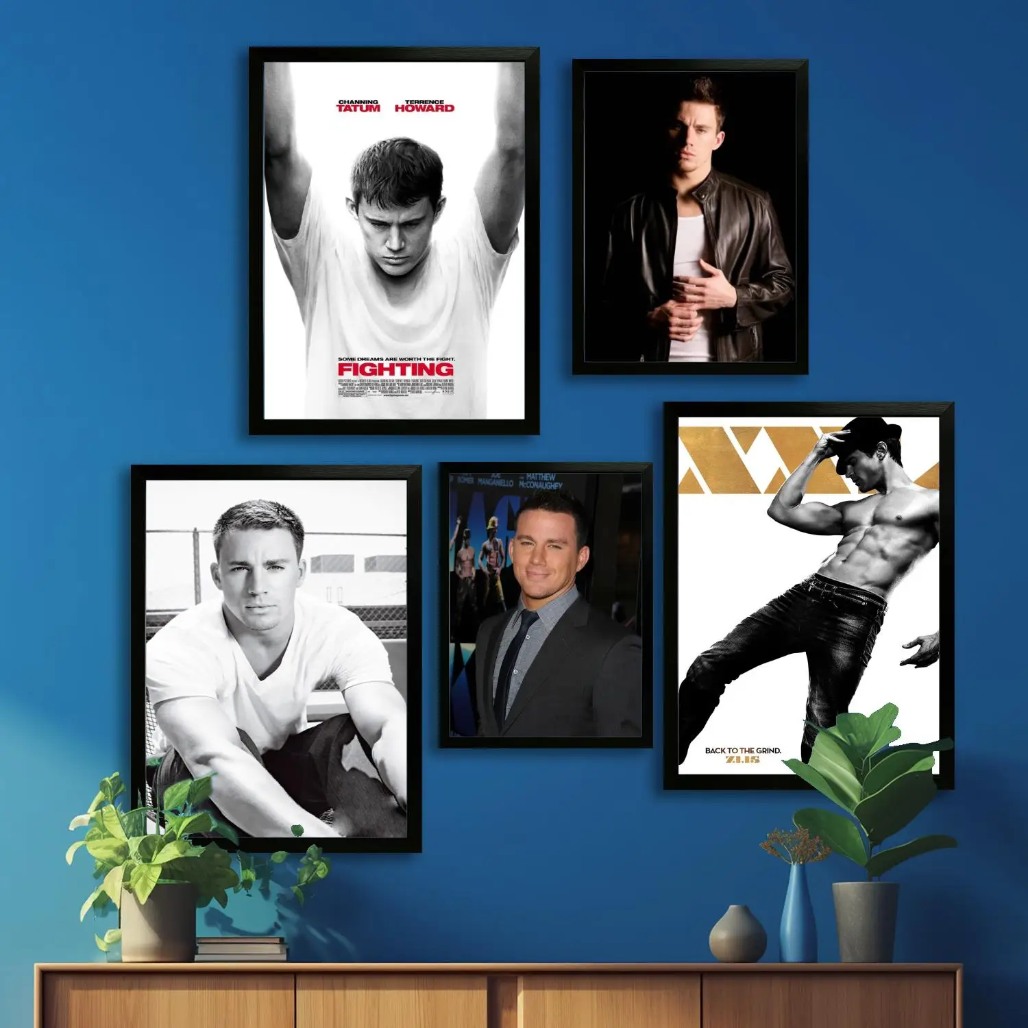 Channing Tatum Canvas Art Poster and Wall Art Picture Print, Modern Family Bedroom Decor Posters,Decorative painting