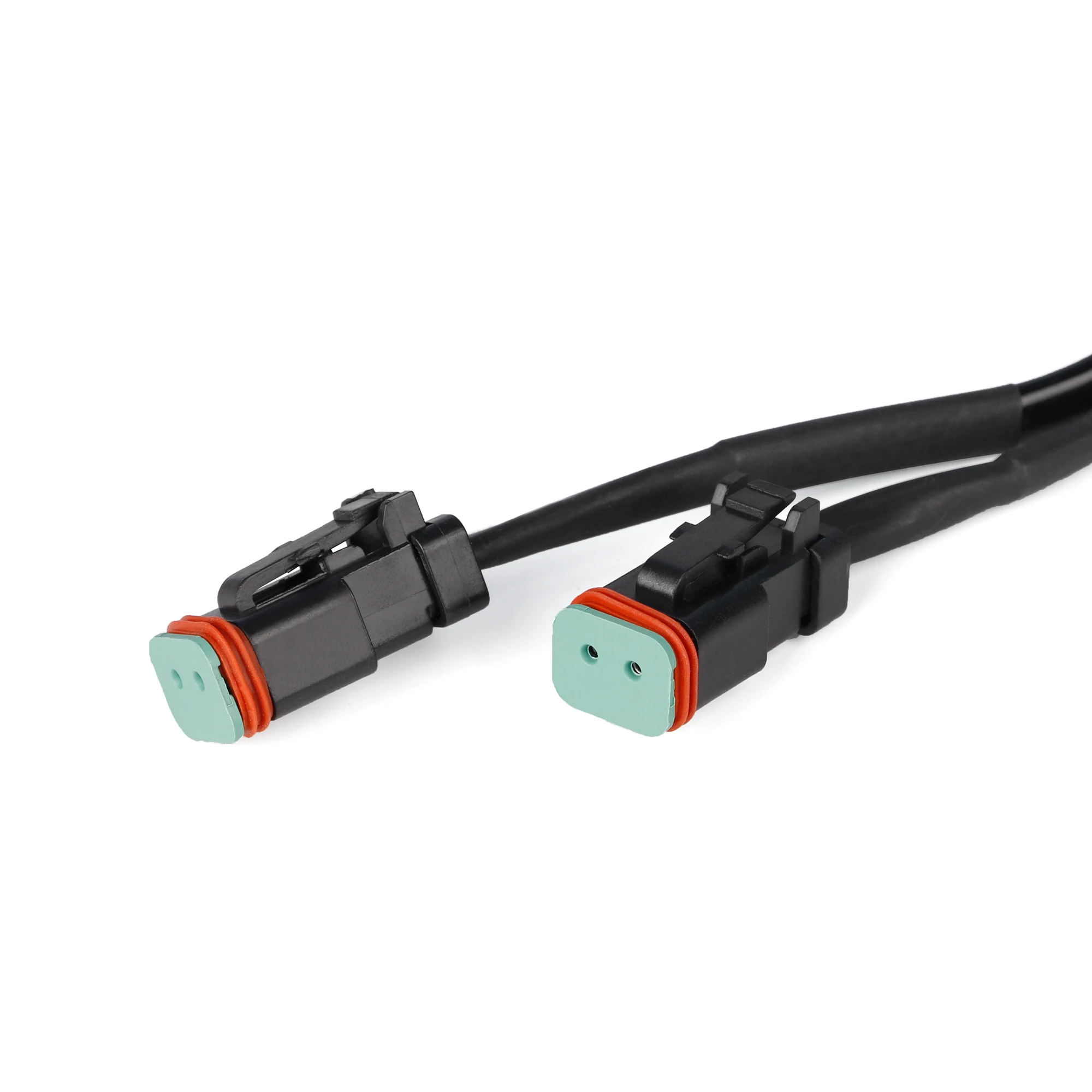 3.0M H1 Series Wiring Harness Kit 2 Output Tear Drop Switch 16AWG Input 18AWG Output For LED Light Bar Truck ATV UTVBoat Max120W