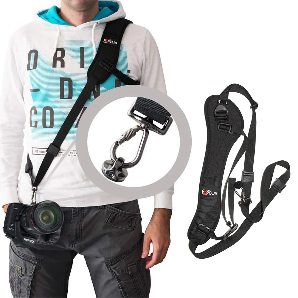 

SLR Quick Rapid Camera Shoulder Strap for Canon Nikon Sony DSLR Cameras Accessory Neck Straps Belt Camping Hiking Accessories