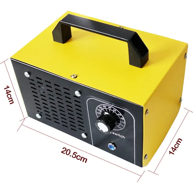 ATWFS 220V 60G Ozone Generator Purifier Cleaning Formaldehy Air Cleaner Ozono Disinfection Sterilization