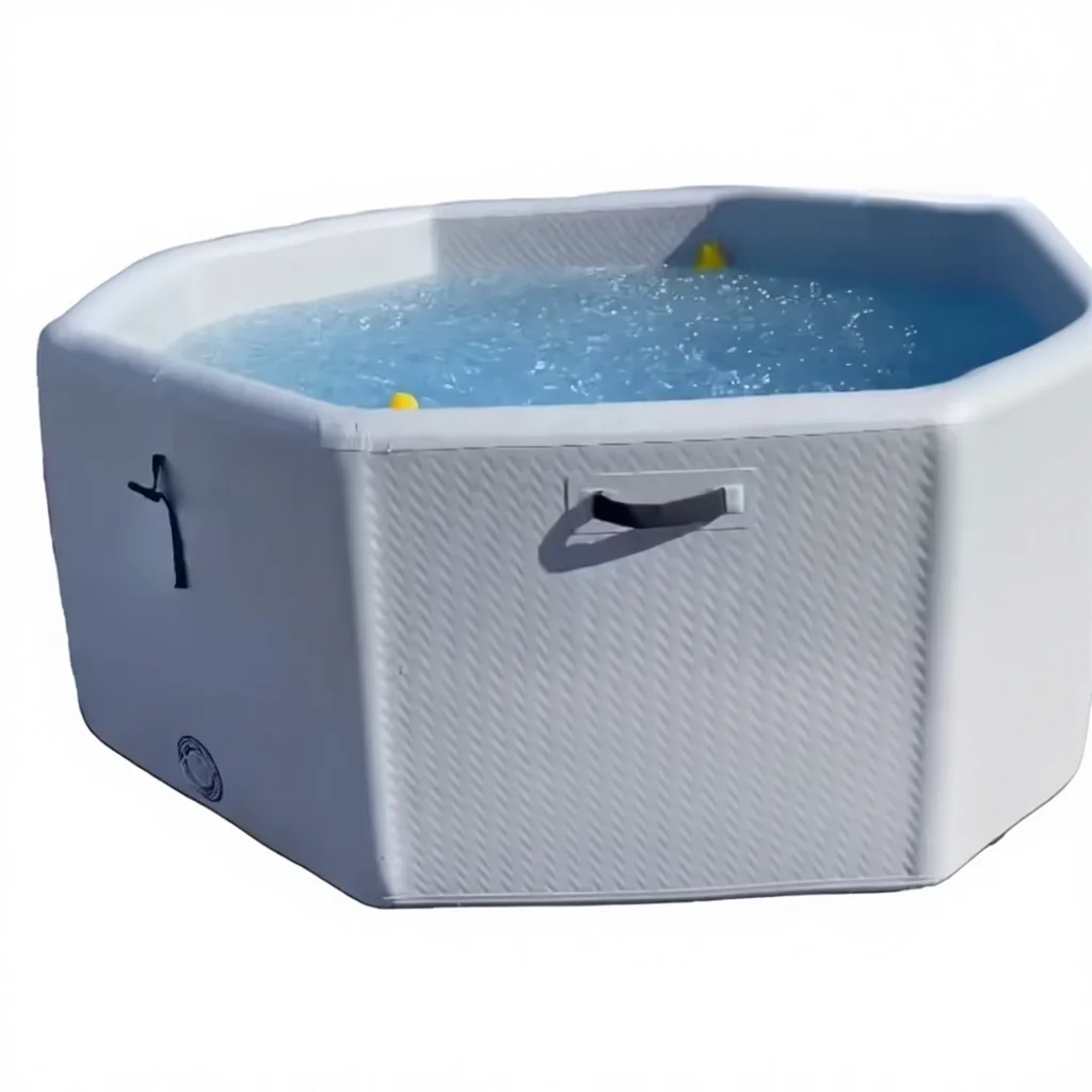

Party soaking pool, inflatable PVC pool, octagonal ice bath, portable cold soaking bath, suitable for a variety of water