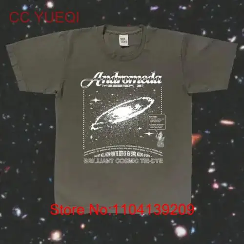 Andromeda T Shirt Vintage weyes blood alternative galaxy space astrology long or short sleeves