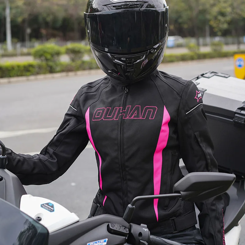 

Women DUHAN Motocross Motorcycle Jacket Moto Accesorios Clothes Motorcyclist Riders Equipment Jackets Ventilation Breathability