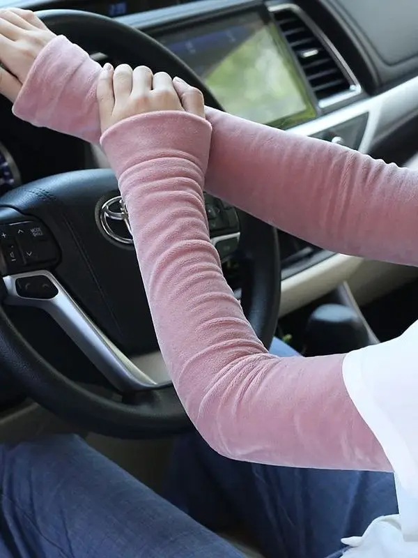 color-arm-warmers-uni-thickening-face-silver-sun-protection-sleeve-covers-fashionable-accessory-for-sports-and-outdoor-activi