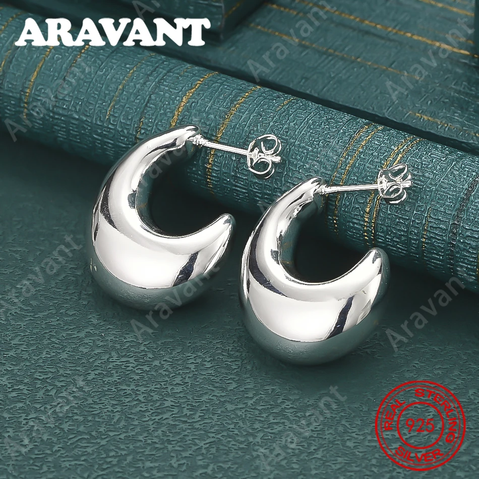 Halbmondförmige Ohrringe aus 925er Sterlingsilber für Damen – Vintage und einzigartige Accessoires, Geschenke und Schmuck