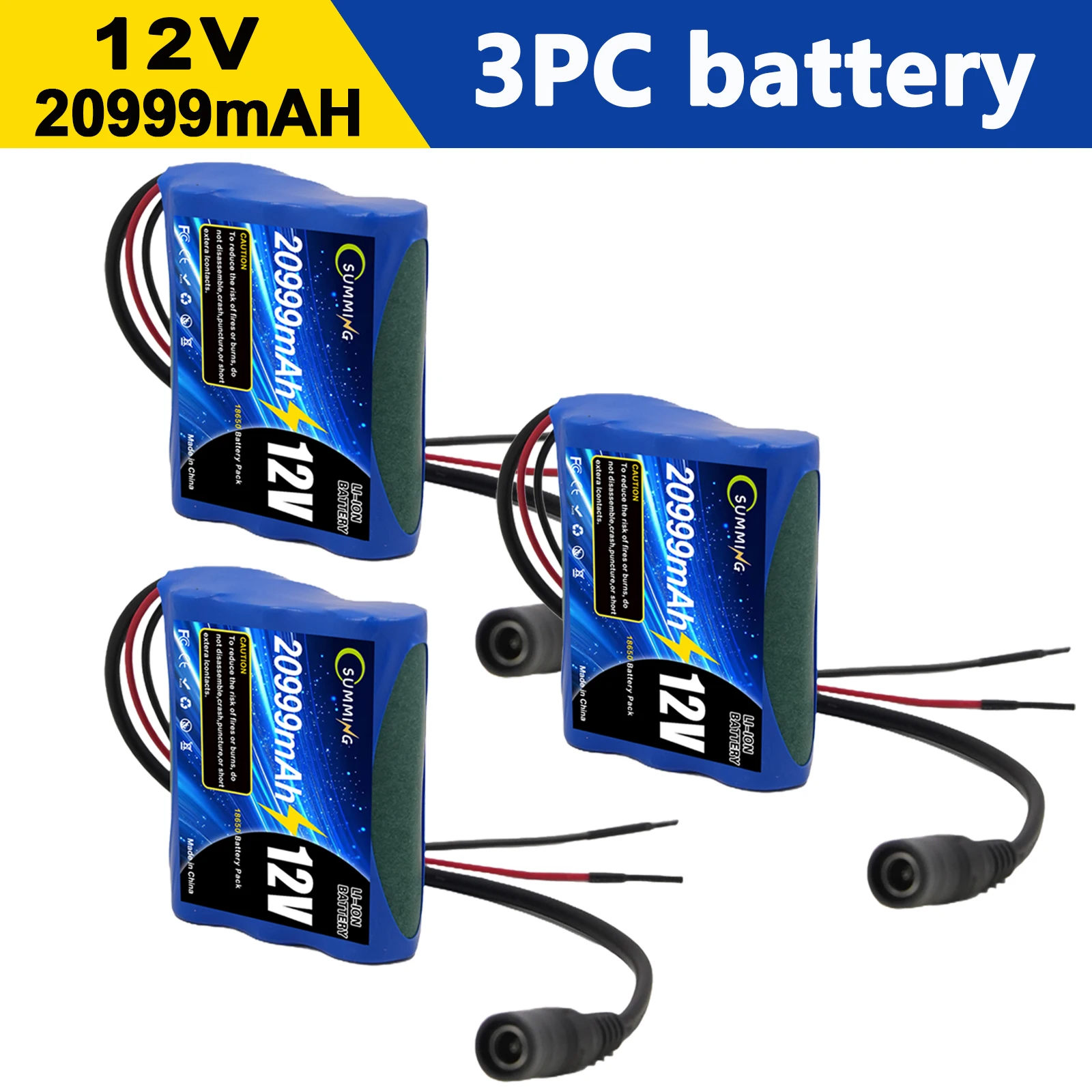 12V 20Ah Lithium Polymeer Batterij 12.6V 20000mAh 100% Nieuwe RC Drone Power Super Oplaadbaar + Opladerset ? ?