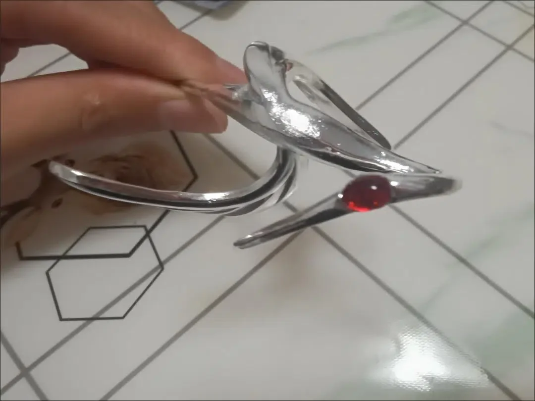 Srebrna długa spinka do włosów w stylu żurawia Chińska starożytna spinka do włosów Hanfu do koka Kungfu Szermierz Wojownik Taoistyczny Kapłan Akcesoria do włosów