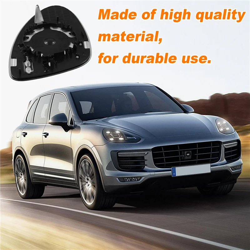 

A30P-Car Mirror Glass Heated With Backing For Porsche Cayenne (92A) 2011-2015