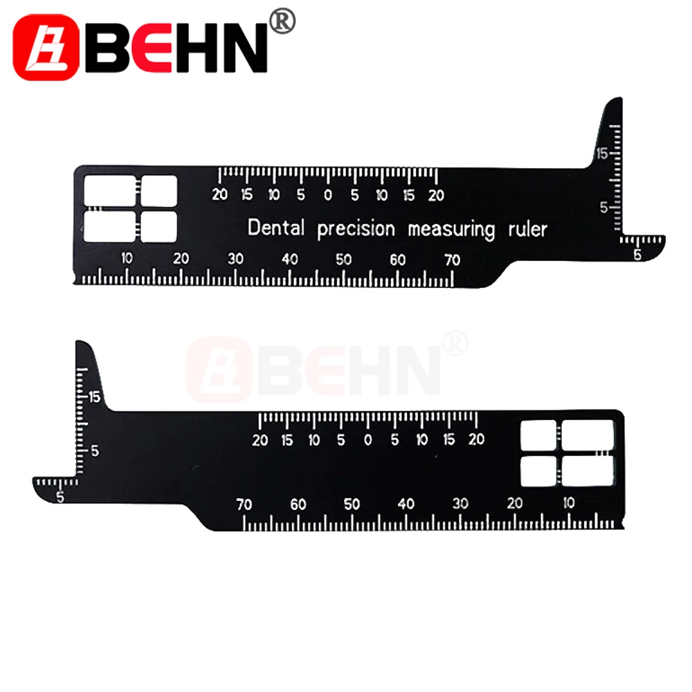 1pc Dental Precision Measuring Ruler Orthodontic Tool For Photography Dentistry Gauge Instrument instrumentos de maquillaje