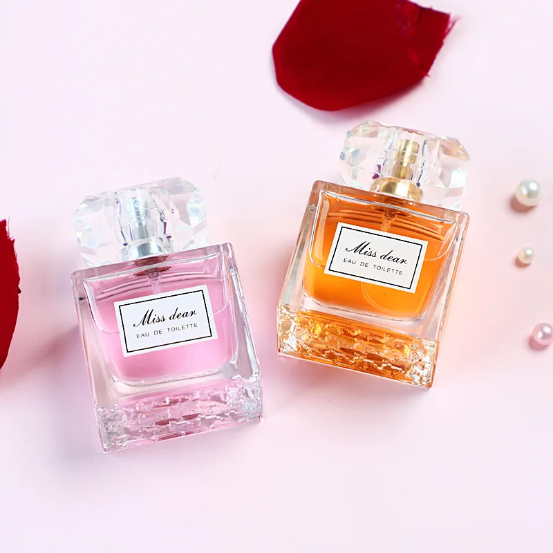 Perfume Floral de Moda para Mujer, Perfume de Rosas y Jazmín en Spray, Feromonas para Coquetear, Larga Duración, Atractivo Romántico, Regalo de Cumpleaños o para Citas