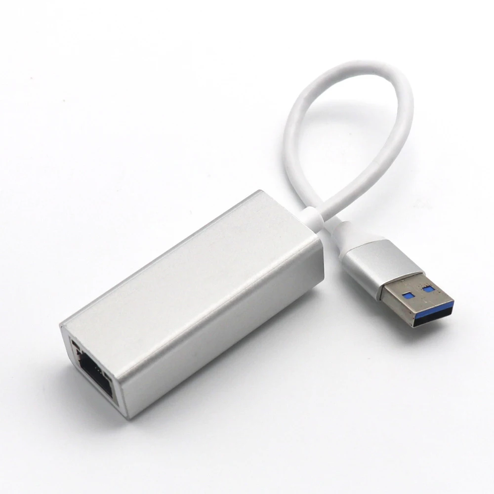 محول إيثرنت USB 3.0 بطاقة شبكة USB إلى RJ45 10/1001000Mbps Lan لـ Win7/Win8/Win10 لأجهزة الكمبيوتر المحمول Macbook Ethernet USB #6