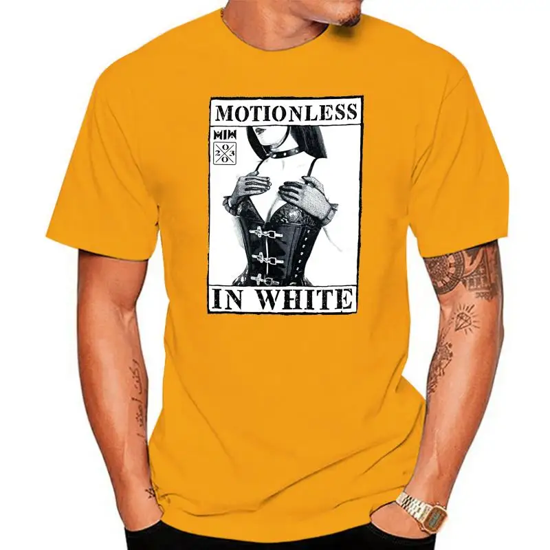 Motionless In White Dominatrix Image White T Shirt New Soft Miw Sportswear Tee Shirt