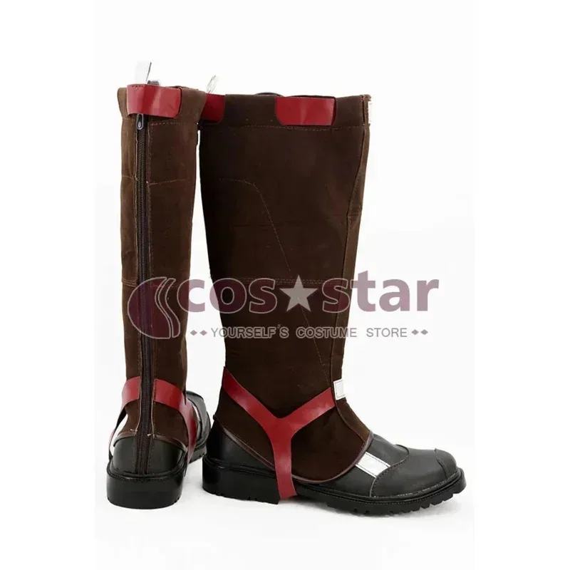 Una lettiera degli orsi Capitan America Steve Rogers Uomini adulti Stivali militari Scarpe cosplay Film Carnevale di Halloween Cus 2025 Nuovo