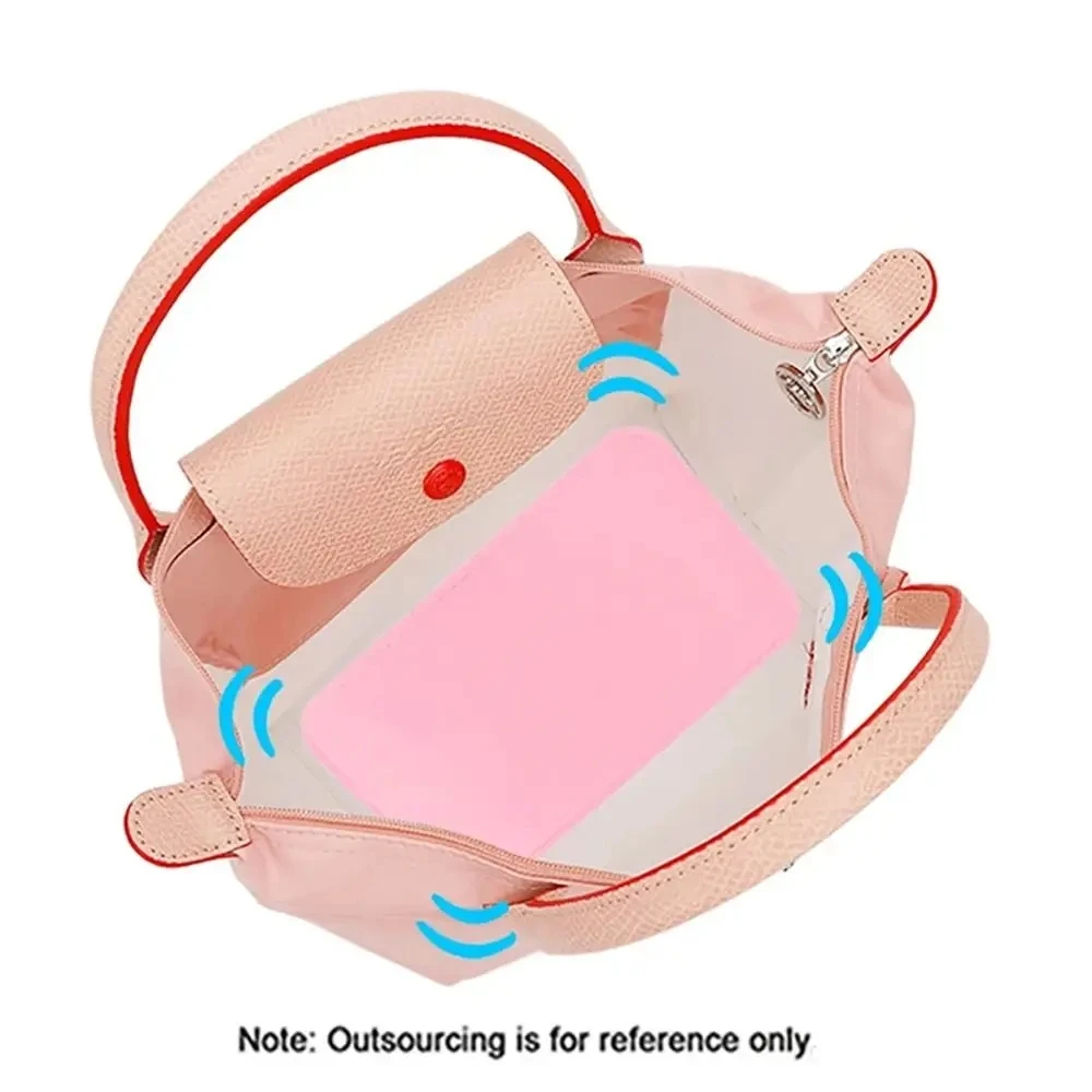 Filz-Basisformer, passend für LongChamp Le Zangriff, Tasche, Bodenplatte, Tasche, Anti-Kollaps-Kosmetiktasche, Filz-Make-up-Tasche, Stützpolster – Detail 3