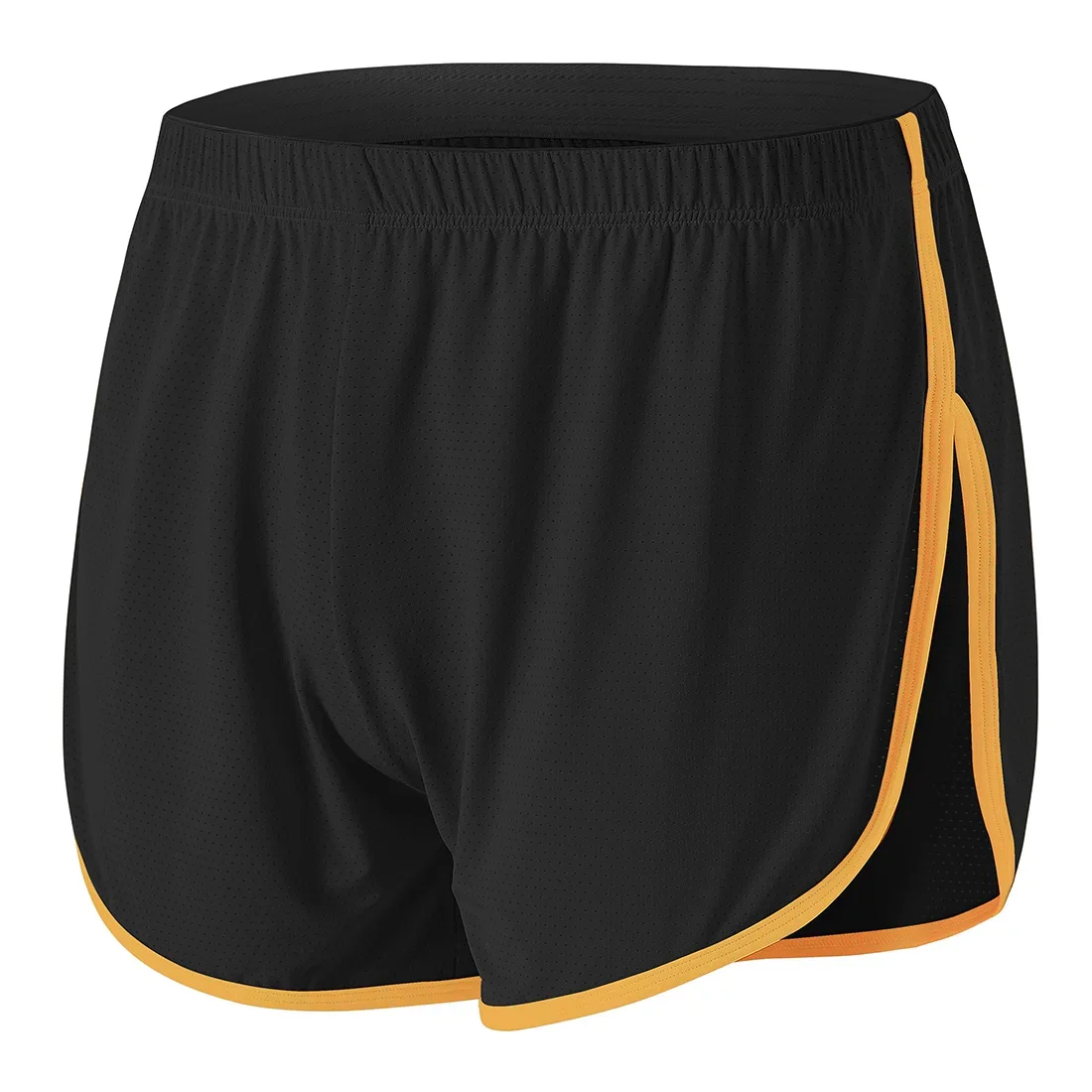 Jinshi Mens Boxer Briefs Shorts Side Split Loose Underwear SleepWear Comfort Breathable Boxers Briefs