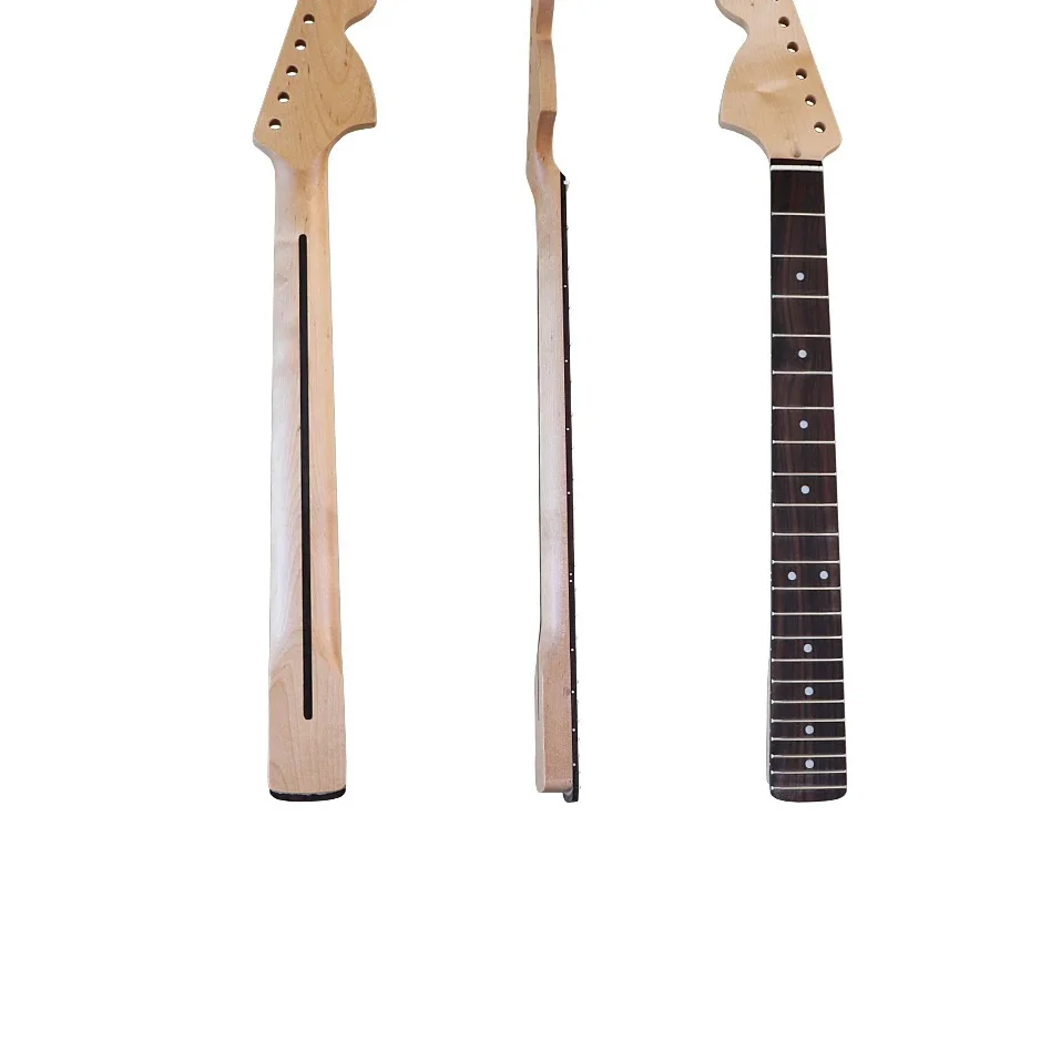 Big Head Left Hand Neck ST6 String 22 Pin Plus Maple Wood Matte Handle Electric Guitar Backhand Neck #88