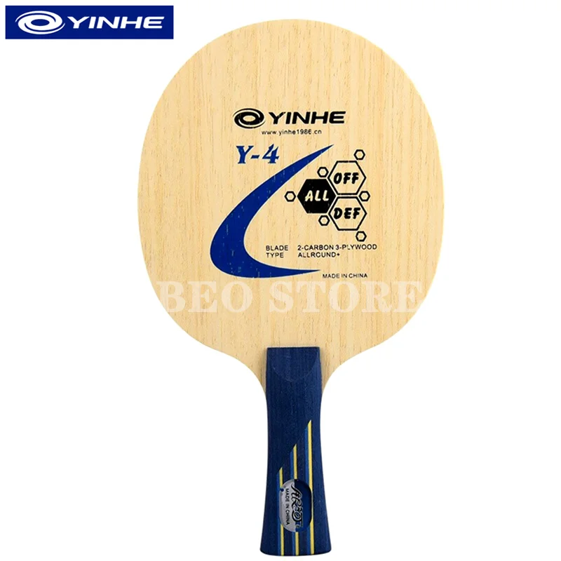 YINHE Y4 Carbon Table Tennis Blade Allround Original Galaxy YINHE Ping Pong Bat Paddle