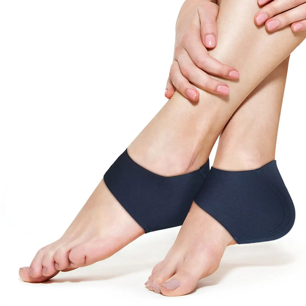 

2 Pairs Heel Protector Socks for Heels Brace Protectors Feet Foot Care Sbr Covers Women
