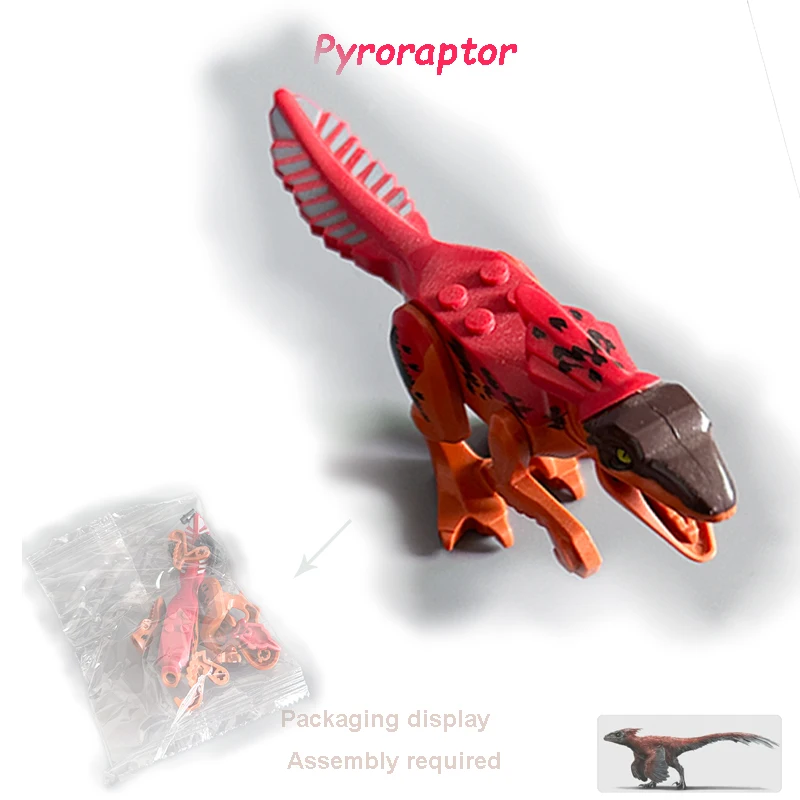 Jurassic Dino Bouwstenen Set Mini Dinosaurusfiguren Wereldmodel Bakstenen Speelgoed voor Jongens Meisjes Educatief Kinderen Verjaardagscadeaus