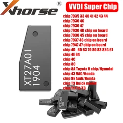Xhorse VVDI Super Chip XT27A01 XT27A66 Transponder for ID46/40/43/4D/8C/8A/T3/47 for VVDI2 VVDI Mini Key Tool