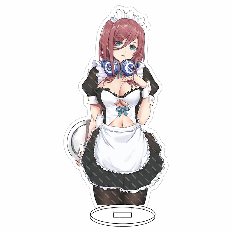 Anime fan The Quintessential Quintuplets Dali brand Nakano Sanjiu a flower two is four leaf May love acrylic tabletop decoration