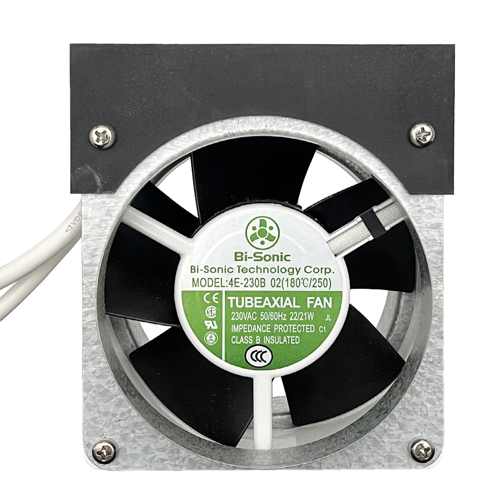 4E-230B 02 White Frame 230V 0.12/0.14A 12038 120x120x38mm  Cooling Fan