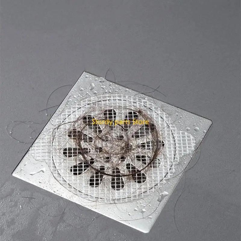 

97QC Круглая сливная крышка Круглая кухонная наклейка для слива пола для различных кухонных раковин