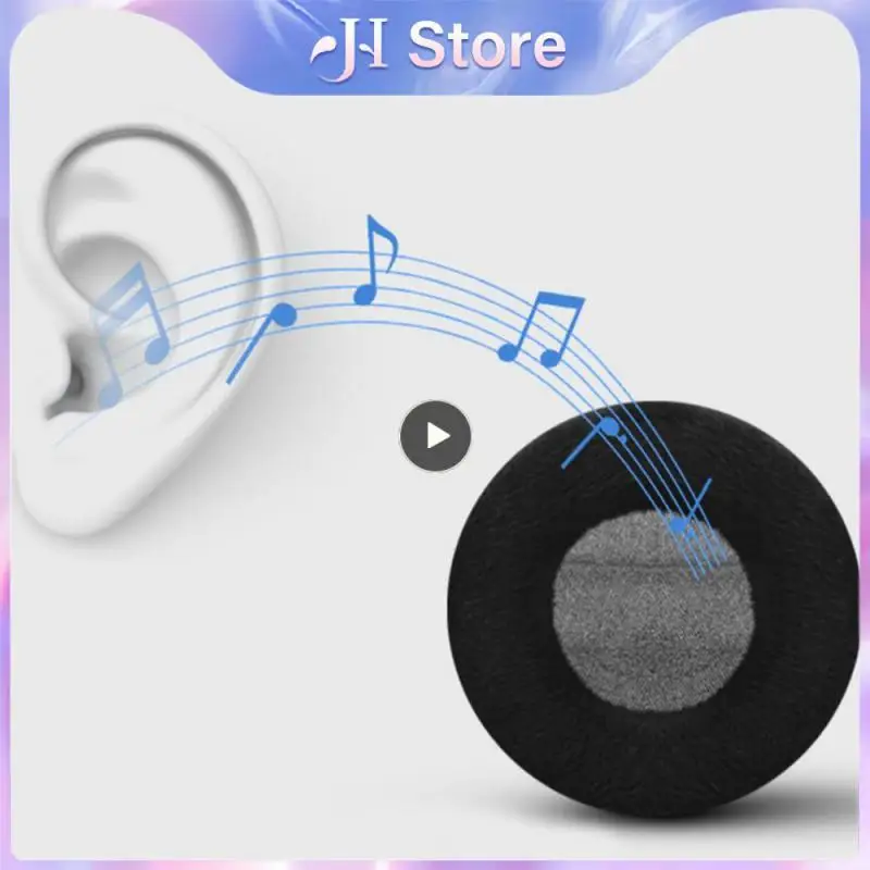 Earmuffs Long Lasting All Over The Ear Headphone Accessories Soft And Breathable Flannel Velvet Earphone Cover Earphone Case