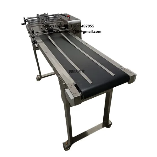 PVC Sheet Separator Paging Machine Feeder with Automatic Stacking Collector for Efficient Card Handling
