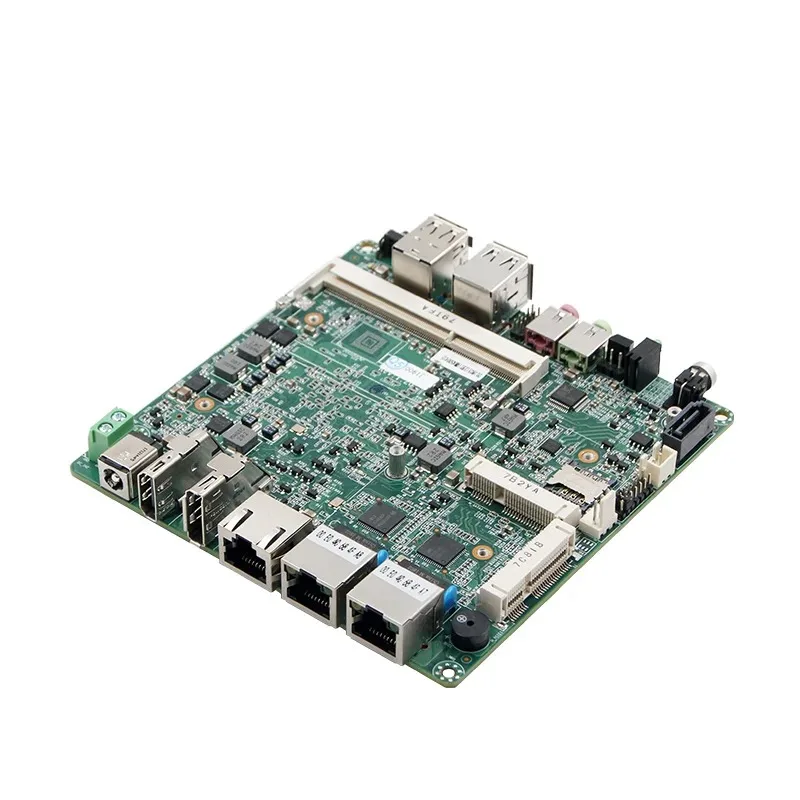 2 Lan Quad Core Mini-pcie Slot Baytrail J1900 Mini Nano Industrial Mainboard Support Friewall Router Service