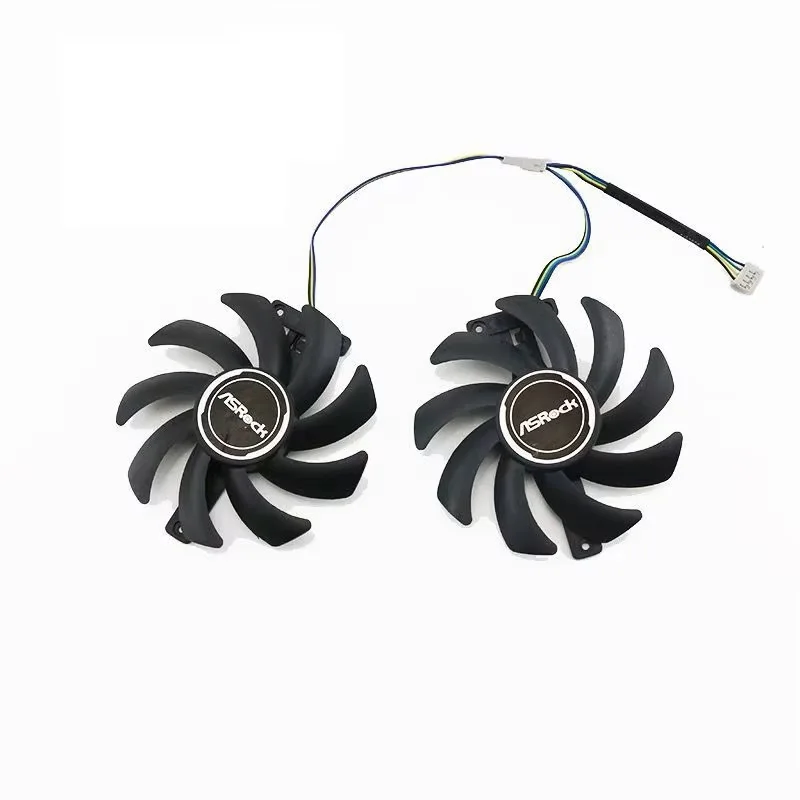 NEW 85MM 4PIN PVA080E12R DC 12V 0.5A RX5500XT GPU Cooler For ASRock RX 570 590 5500XT 5600XT Graphics Cooling Fan