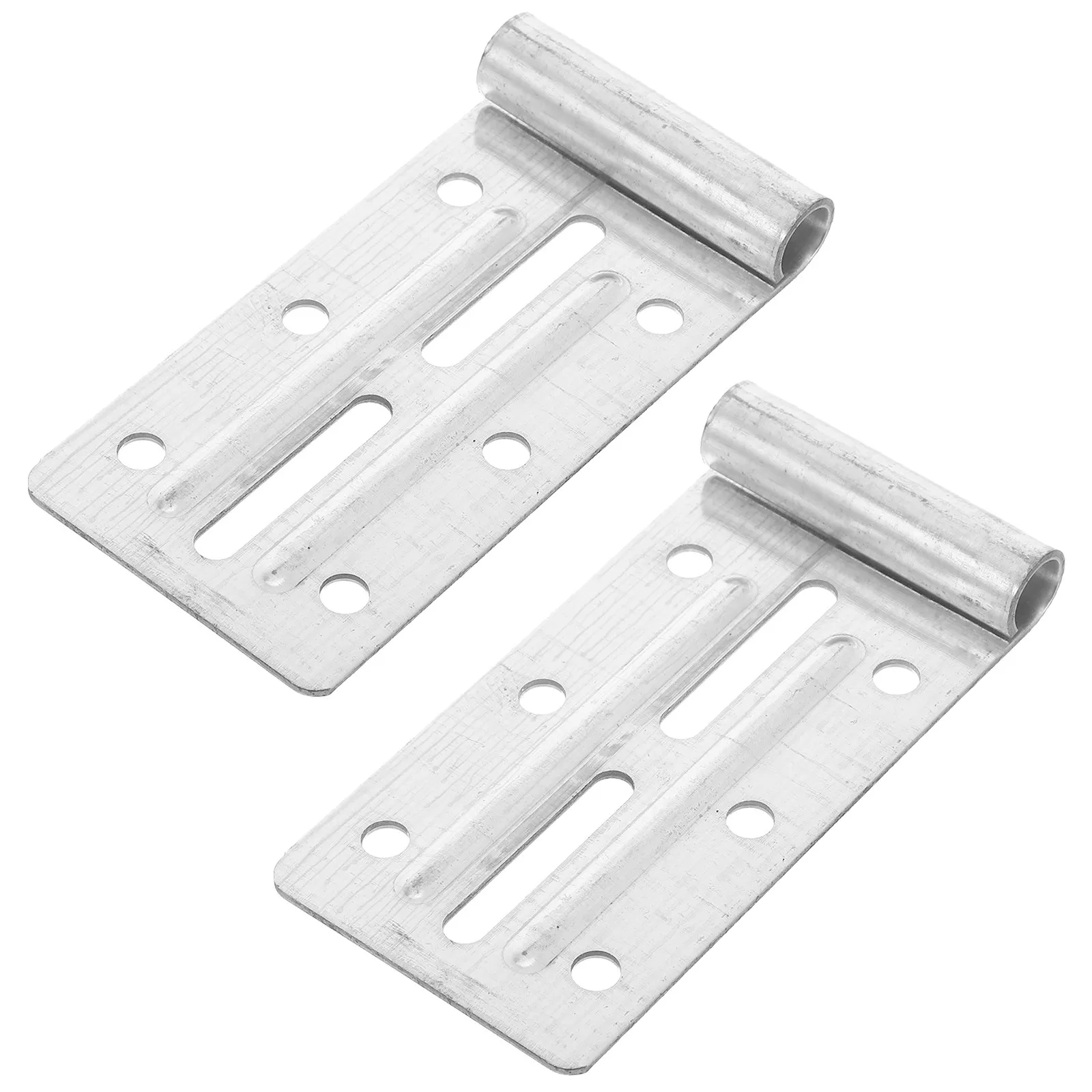 2Pcs Garage Door Heavy Duty Top Roller Bracket Replacement Parts Reliable Garage Door Bracing Support Fixture for Home Use