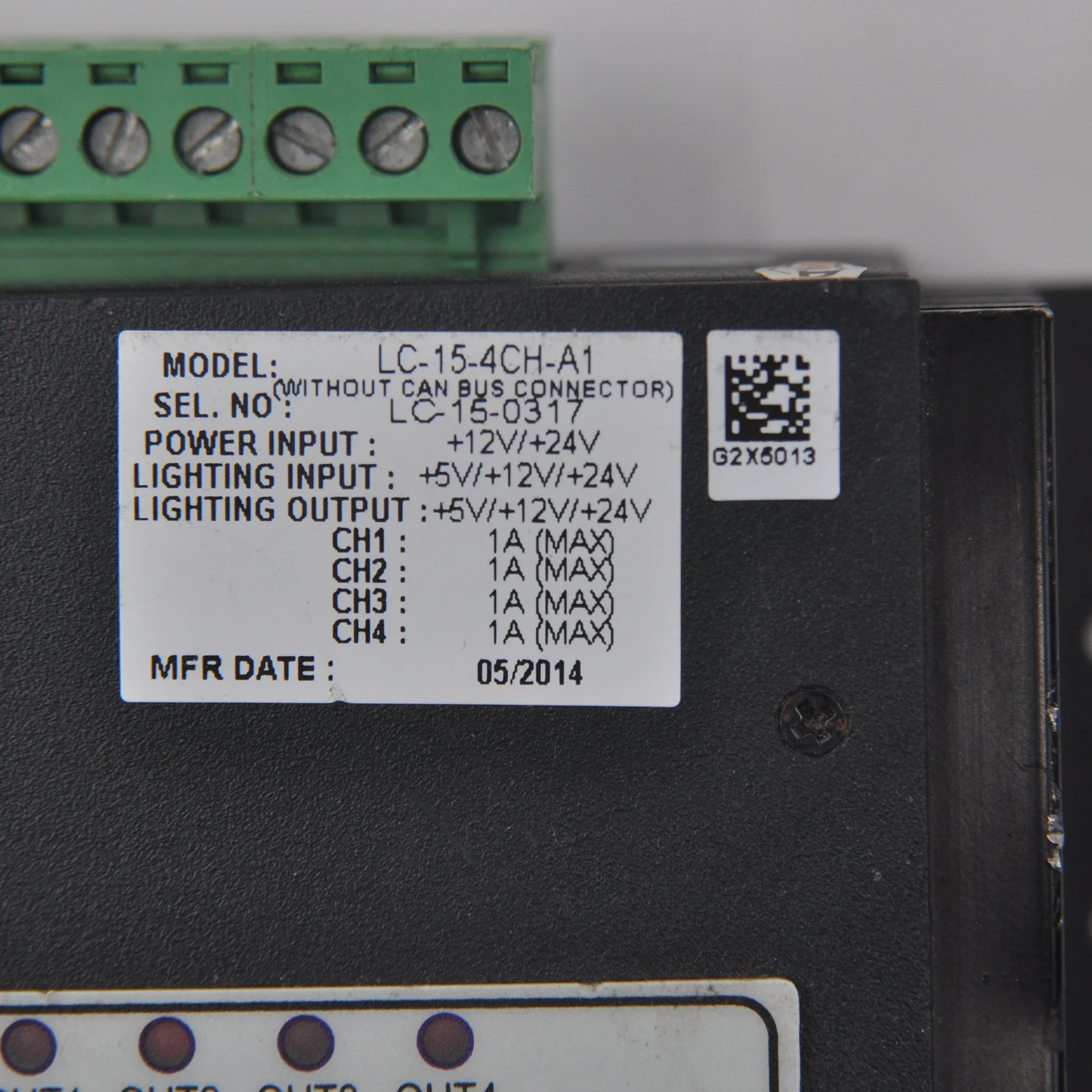 Remote Control Lampu Visual TMS LC-15-4CH-A1