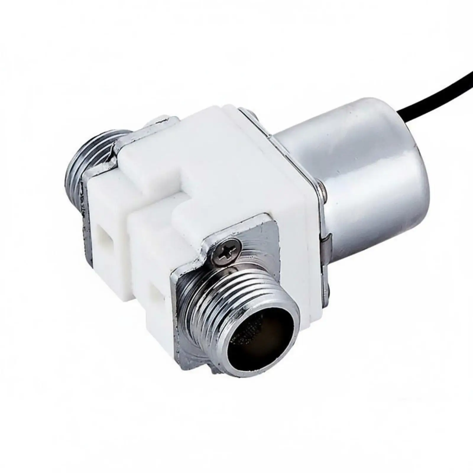 Automatic Urinal Flush Valve Water-Saving Concealed Urinal Flusher Twin Power alternating/direct Current for Public Restrooms,