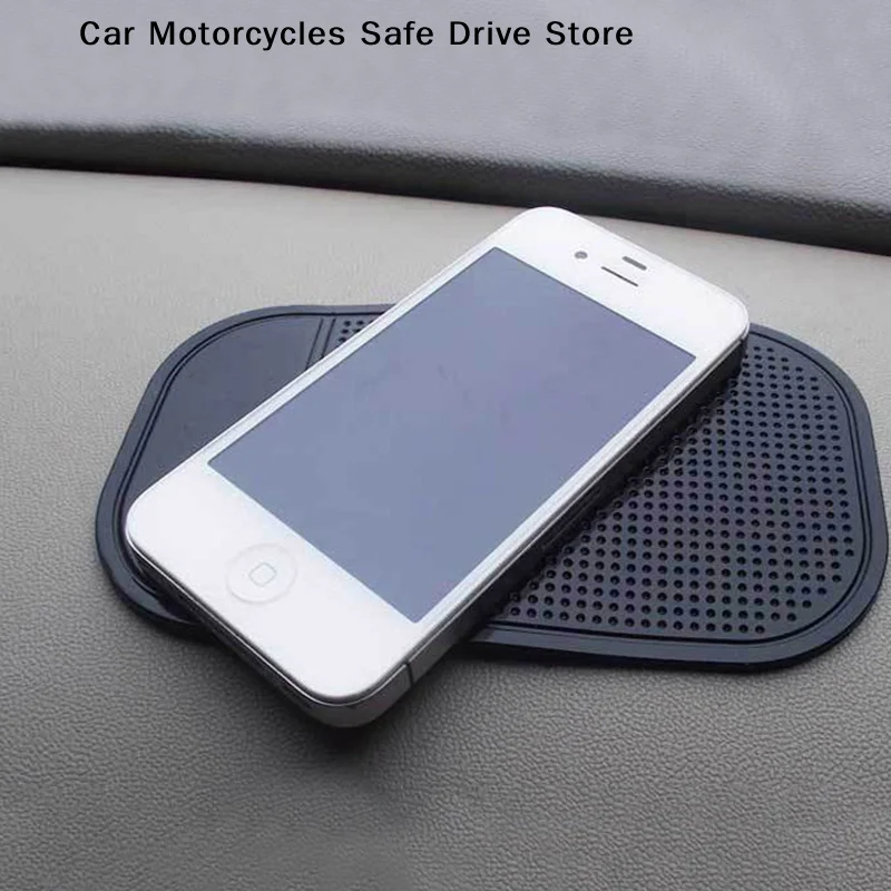 【M】Tapete antiderrapante para painel de carro, tapete de silicone antiderrapante para telemóvel, almofada adesiva universal para carro, acessórios par
