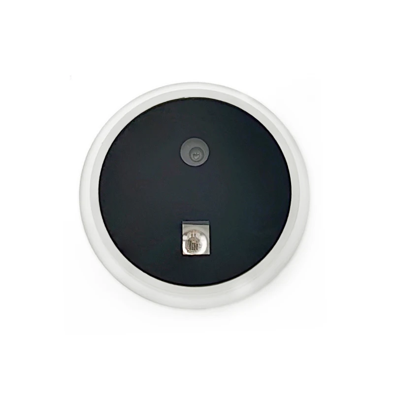FP001S-White DC3.3V Facial Recognition Module USB UART Single Lens Scanner With Round Indicator Light For Arduino Access System