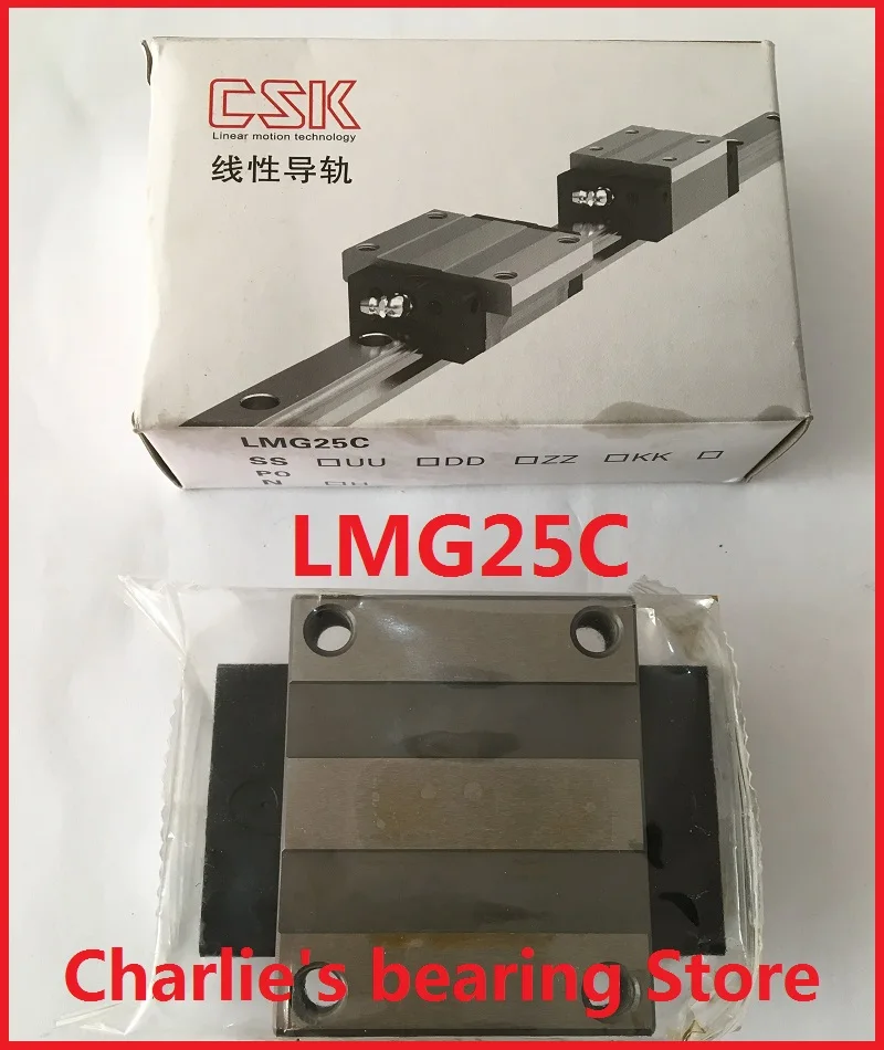 

1pc 100% brand new original genuine taiwan CSK linear guide block LMG25C
