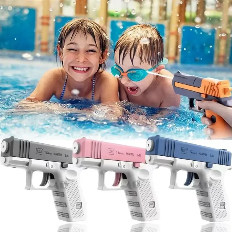 Pistolas de água para crianças e adultos, brindes na piscina, jogo ao ar livre, pistola de água infantil, brinquedos de praia, presente para crianças, meninos e meninas